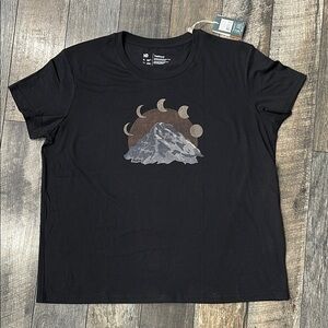 tentree Black Treeblend T-Shirt